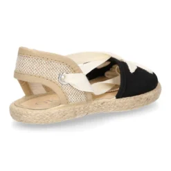 Alpargata niñas tipo GOYESCA con cintas cruzadas.