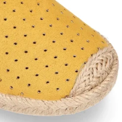 Alpargata niño tipo blucher con cordones en Lona Serratex MIL PUNTOS.