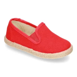 Alpargata niño tipo SLIP ON con elásticos en lona.