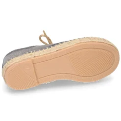 Alpargata tipo blucher en lona efecto LAVADO.