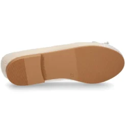 Bailarina clásica con lazo ajustable en piel ante suave con GLITTER.