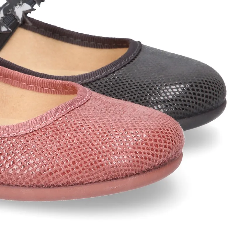 Bailarina Niña con elástico y ESTRELLAS en Serratex estampado.