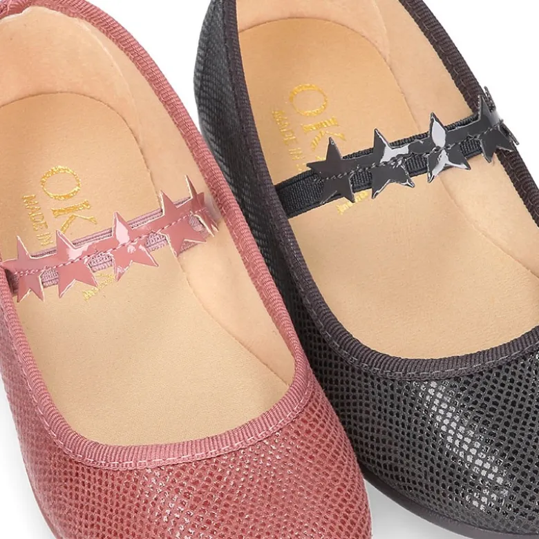 Bailarina Niña con elástico y ESTRELLAS en Serratex estampado.