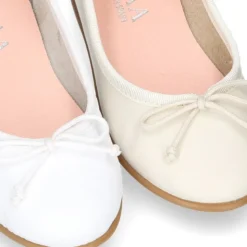 Bailarina Niña VERANO Piel Napa lavable con lazo ajustable.