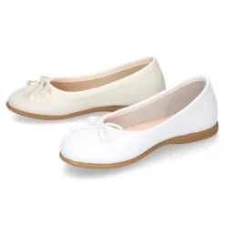 Bailarina Niña VERANO Piel Napa lavable con lazo ajustable.