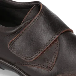 Blucher niño colegial con cierre adherente y puntera reforzada en piel PREMIUM.