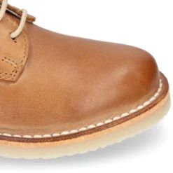 Blucher niño cordones en piel CUERO.