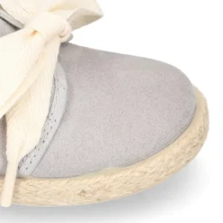 Blucher niño tipo Alpargata en Serratex con lazo.