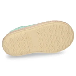 Blucher tipo alpargata en lona ALGODÓN PLUMETI en colores pasteles.