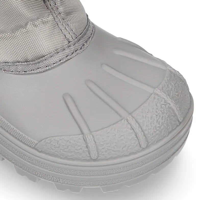 Bota de agua infantil para niños pequeños con borrego y diseño apreski