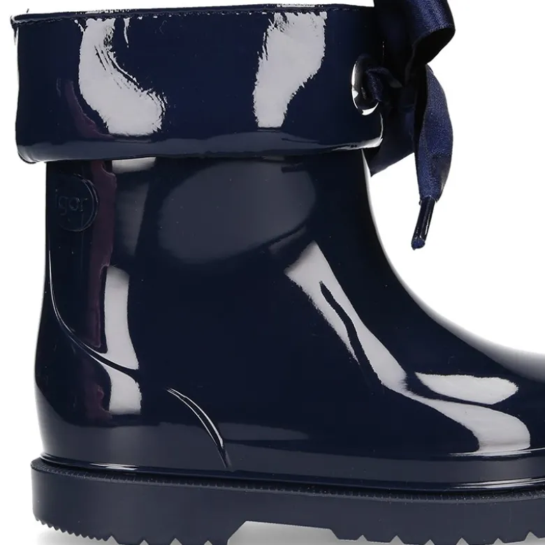 Bota de agua niña BIMBI LAZO con cuello ajustable.
