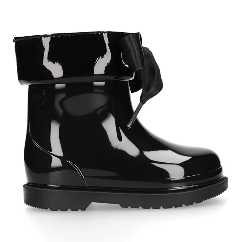 Bota de agua niña BIMBI LAZO con cuello ajustable.