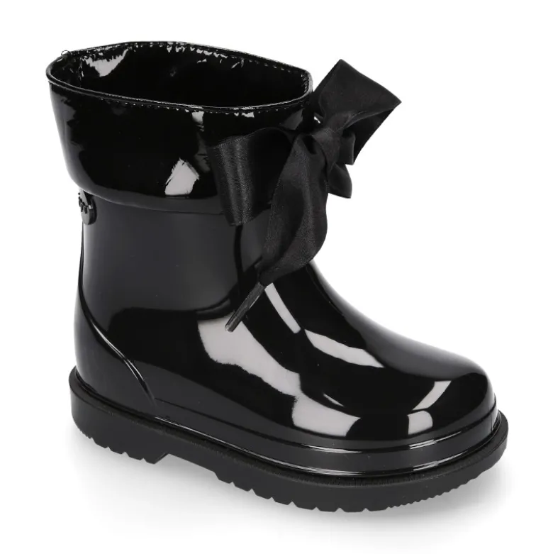 Bota de agua niña BIMBI LAZO con cuello ajustable.
