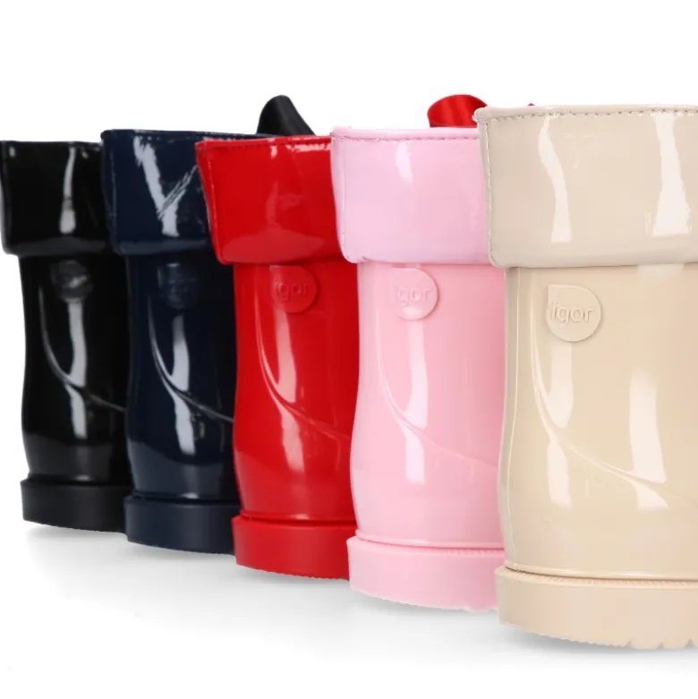 Bota de agua niña BIMBI LAZO con cuello ajustable.