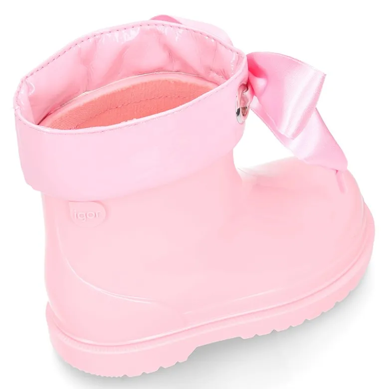 Bota de agua niña BIMBI LAZO con cuello ajustable.