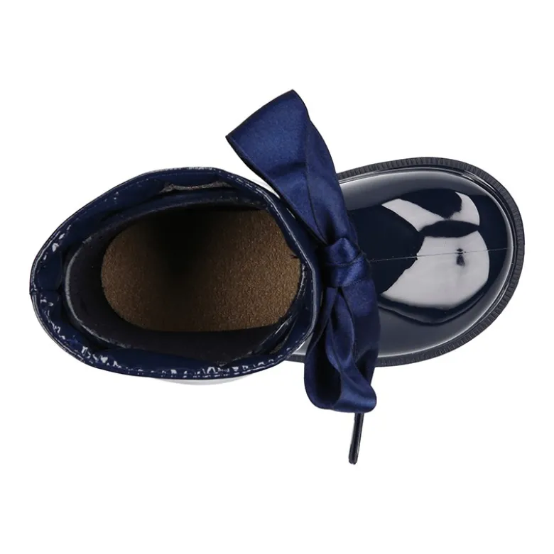 Bota de agua niña BIMBI LAZO con cuello ajustable.