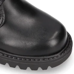 Bota niños COLE tipo todoterreno con cordones en piel.
