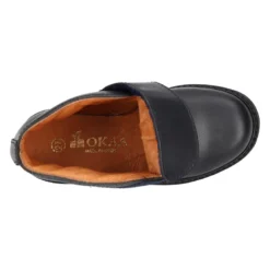 Bota niños COLE tipo todoterreno sin cordones en piel.
