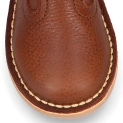 Bota niños con cremallera, cordones y forro de pelo en piel NAPA SUAVE