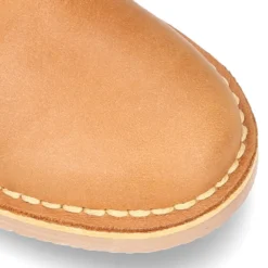 Bota Safari NIÑOS con forro de pelo con cordones en piel.