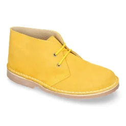 Bota Safari o Pisacacas con cordones para primavera en serraje.
