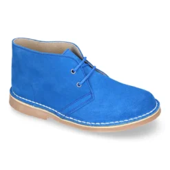 Bota Safari o Pisacacas con cordones para primavera en serraje.