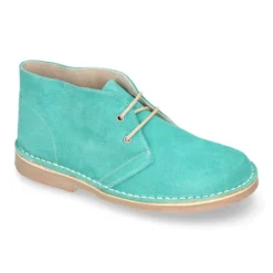 Bota Safari o Pisacacas con cordones para primavera en serraje.
