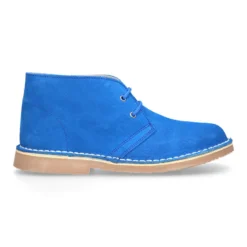 Bota Safari o Pisacacas con cordones para primavera en serraje.
