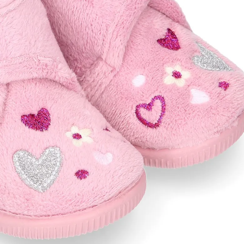Botita casa niñas OKAA OSITO sin cordones.