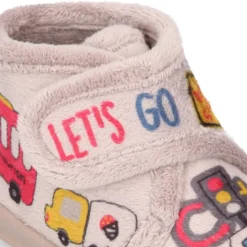 Botita casa niños COCHES sin cordones.