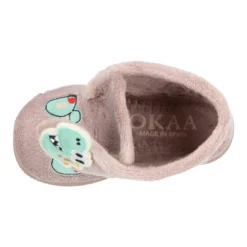 Botita casa niños DINOSAURIOS sin cordones.