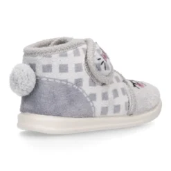 Botita casa niños GATITO sin cordones.