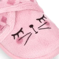 Botita casa niños GATITO sin cordones.