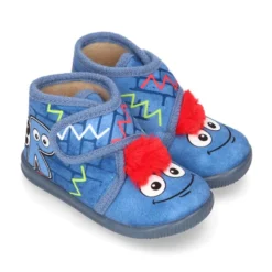 Botita casa niños MONSTER sin cordones.