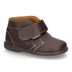 Botita colegial peques sin cordones en piel lavable.