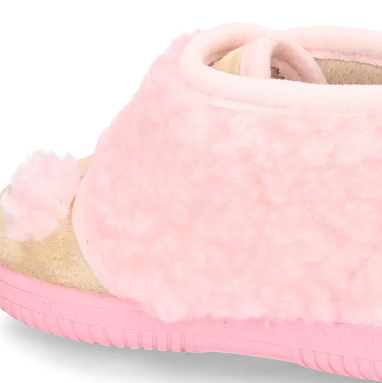 Botita de casa sin cordones OVEJITA en lana.