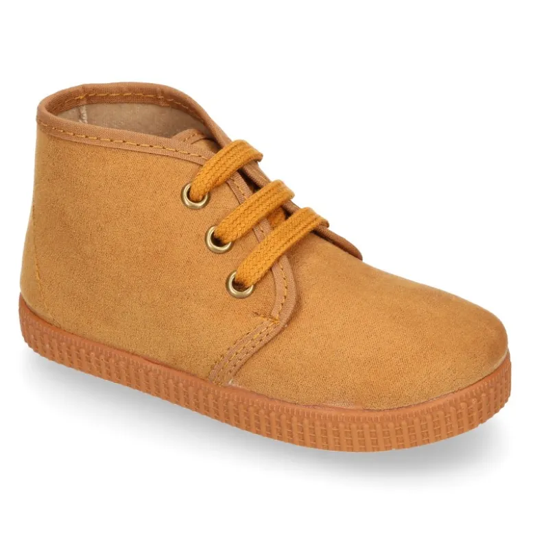 Botita niños CASUAL con cordones en Serratex.