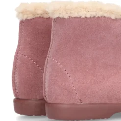 Botita niños en piel serraje con diseño con BORREGO.