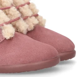 Botita niños en piel serraje con diseño con BORREGO.