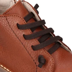 Botita niños SPORT con cremallera y cordones elásticos en piel.