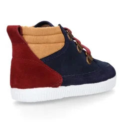 Botita niños tipo bamba estilo MONTAÑA con cordones en serratex.