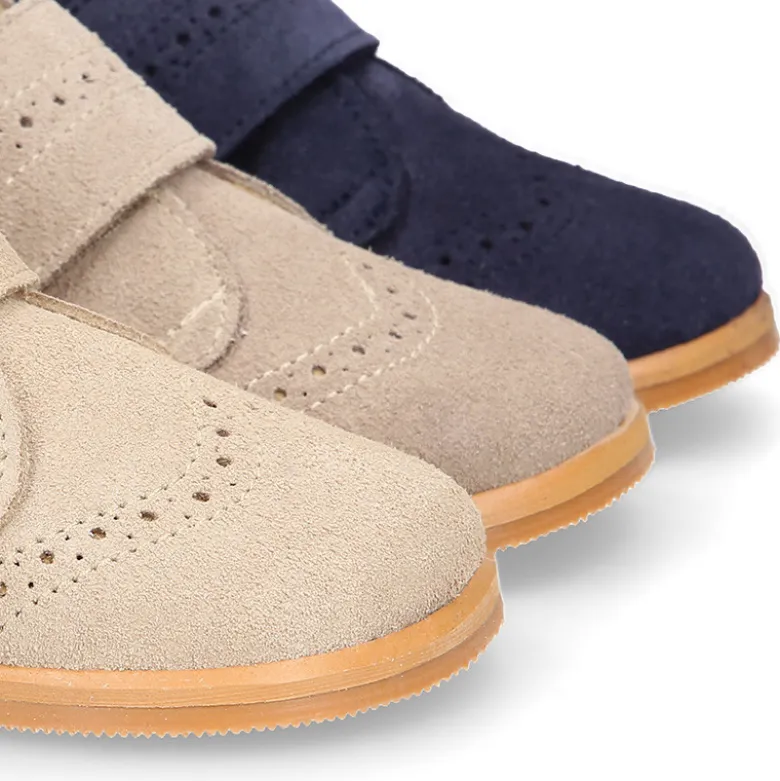 Botita niños vestir Blanditos by Crio´s sin cordones en piel serraje.