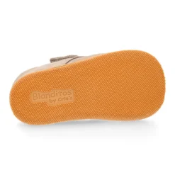Botita niños vestir Blanditos by Crio´s sin cordones en piel serraje.