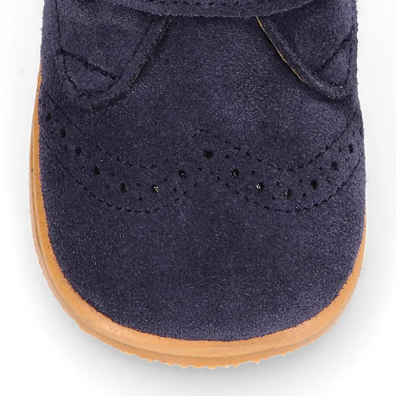 Botita niños vestir Blanditos by Crio´s sin cordones en piel serraje.
