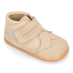 Botita niños vestir Blanditos by Crio´s sin cordones en piel serraje.