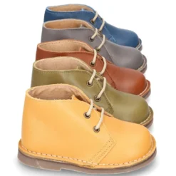Botita safari en piel suela SUPER FLEXIBLE.