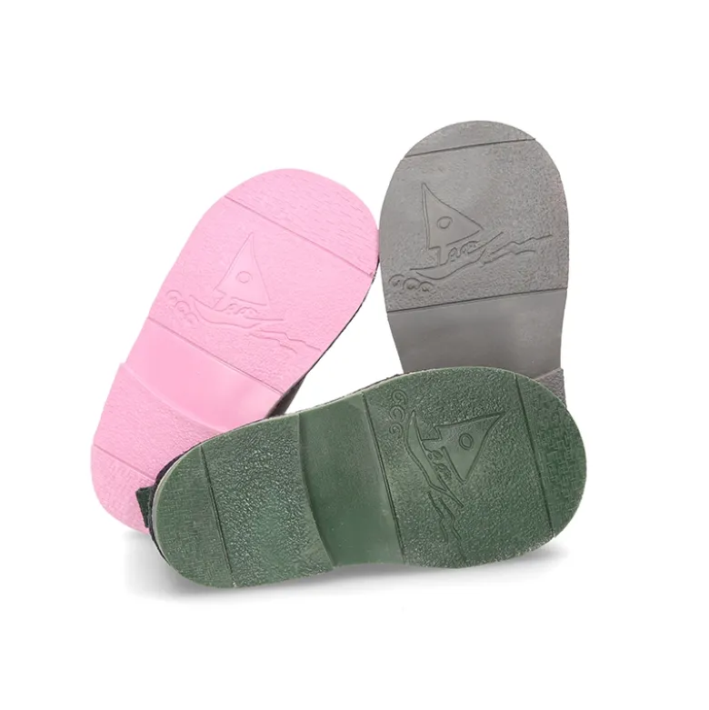 Botita safari niños cordones con BORREGO interior en piel serraje.