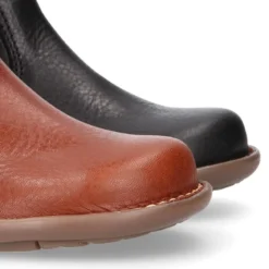 Botín niños SPORT con cremallera y suela súper flexible en piel.