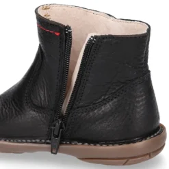 Botín niños SPORT con cremallera y suela súper flexible en piel.
