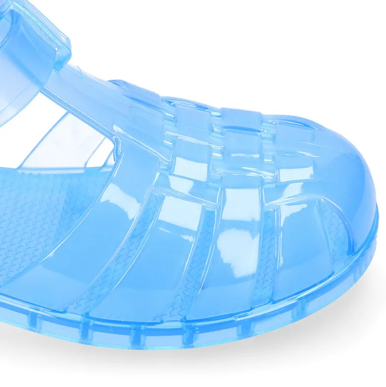 Cangrejera clásica niños en colores cristal con cierre adherente para Playa y Piscina.